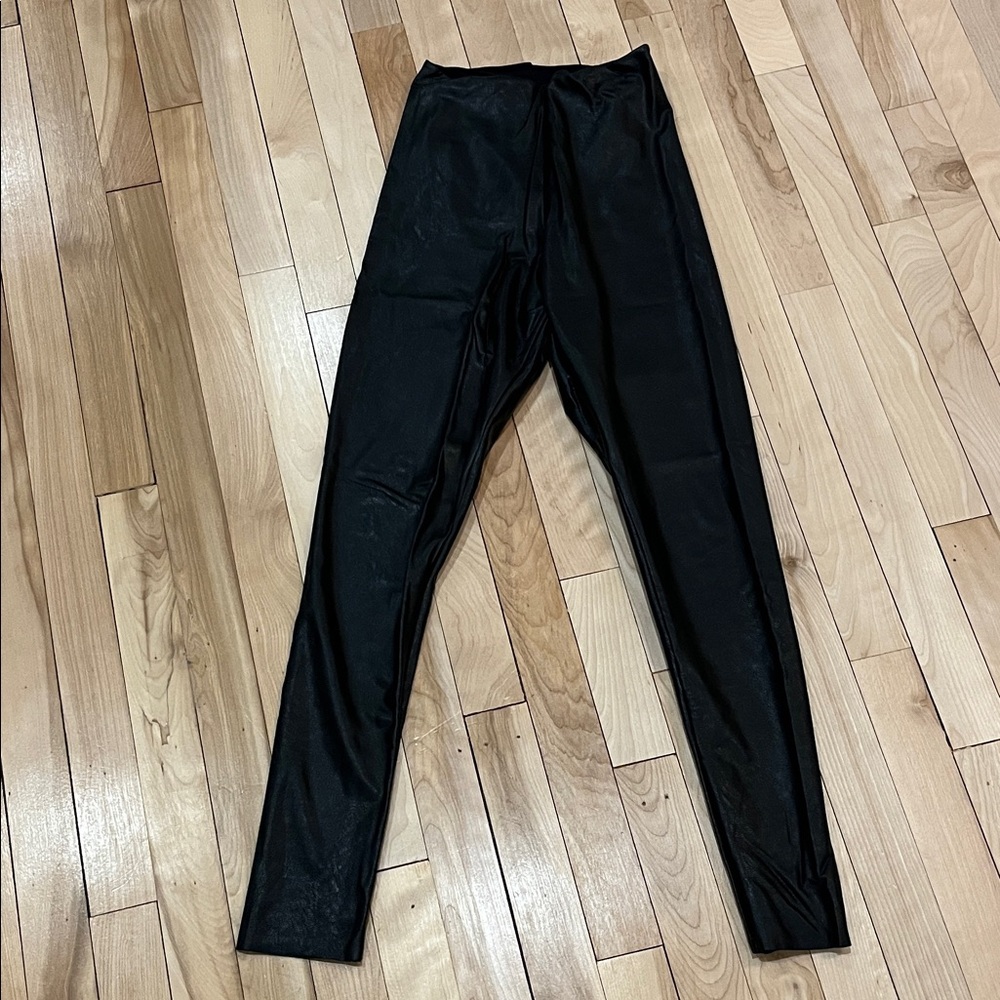 Commando Black faux leather Leggings